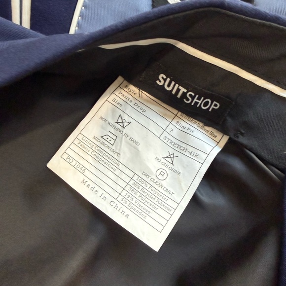 Men's Blue Suit by - Picture 4 of 4